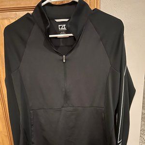 Womens Cutter & Buck 1/4 Zip Pullover